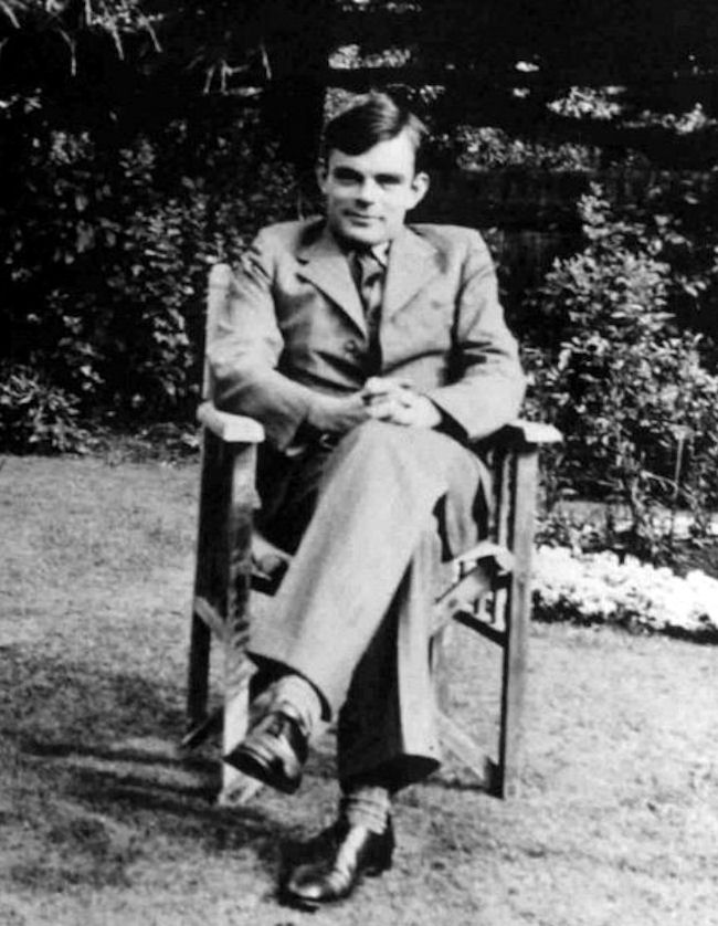 Alan Turing, który wymyślił Test Turinga